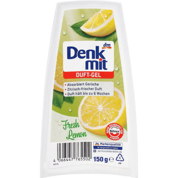 ⁦Denkmit Lufterfrischer Duft-Gel معطر هواء جل بروائح مختلفة 150 جرام⁩ - الصورة ⁦4⁩