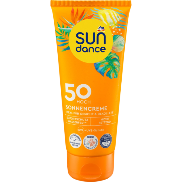 SUNDANCE Sonnencreme LSF 50 واقي شمس مع عامل الحماية 100 مللتر