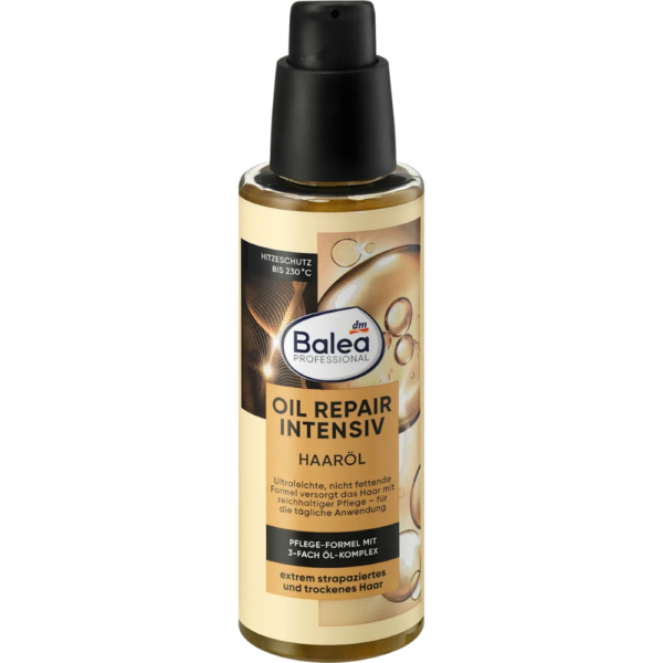 Haaröl Oil Repair Intensiv زيت الشعر الاحترافي لإصلاح الشعر التالف من Balea - عناية مكثفة 100 مل