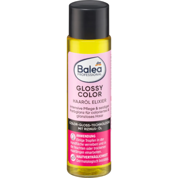 Haaröl Elixier Glossy Color زيت Balea Professional إكسير لمعان اللون - 20 مل