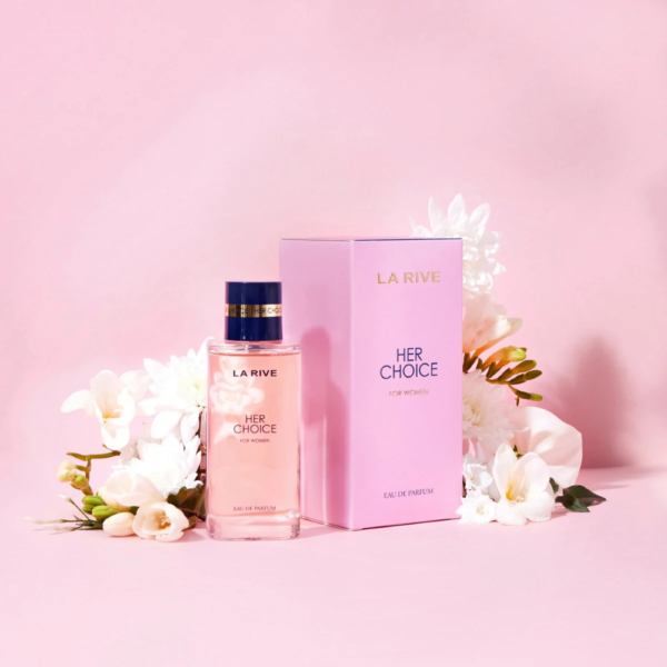 ⁦LA RIVE Her choice Eau de Parfum لا ريف - عطر هير تشويس، 100 مل⁩ - الصورة ⁦4⁩