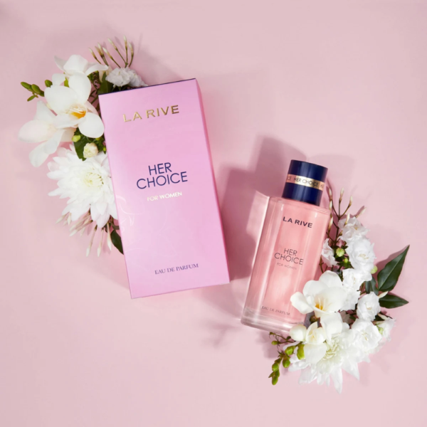 ⁦LA RIVE Her choice Eau de Parfum لا ريف - عطر هير تشويس، 100 مل⁩ - الصورة ⁦2⁩