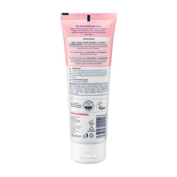 ⁦Balea Peeling Cleanser Beauty Expert باليه بيولينغ كلينزر بيوتي إكسبرت - منظف ومقشر للوجه 125 مل⁩ - الصورة ⁦2⁩