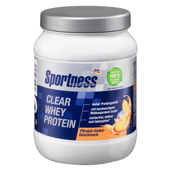 Proteinpulver, Clear Whey Protein مسحوق البروتين الصافي - نكهة شاي الخوخ المثلج - 400 جم